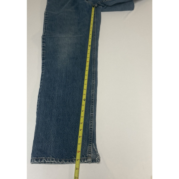 Vintage Levi’s 550 Relaxed Fit Jeans Mens 33x34 Medium Wash Blue Made In USA Y2K - Picture 14 of 16